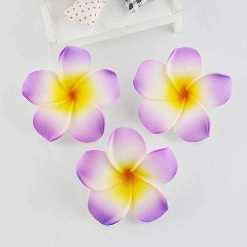 4type Plumeria Blume Haarspangen Für Frauen Mädchen Haarnadeln Ei Blume Ho Tasche Zubehör Haarspange Hawaii Party von DAGESVGI