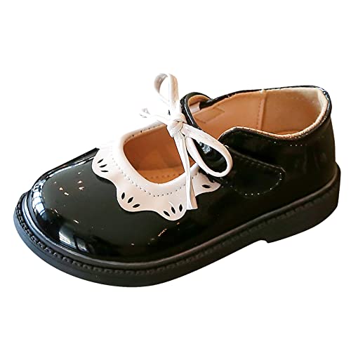 DAIFINEY Kleinkind kleines Mädchen Oxfords Abendschuhe Ballerinas für Mädchen Party Schule Schuhe Prinzessin Schuhe Barfußschuhe Baby von DAIFINEY