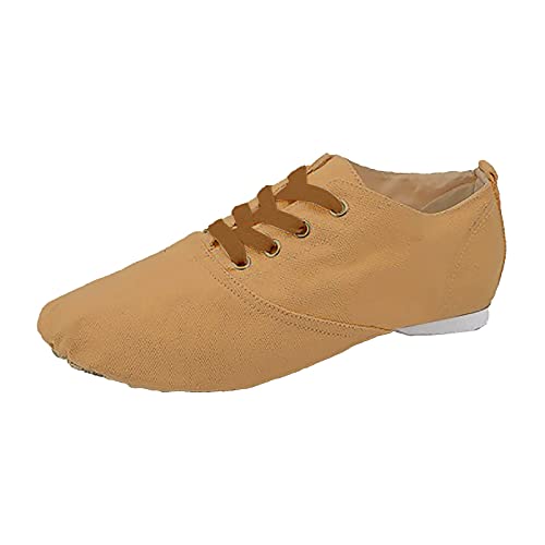 Damen Canvas Tanzschuhe Trainingsschuhe mit weichen Sohlen Ballettschuhe Sandalen Tanzschuhe Flache Schuhe Für Damen von DAIFINEY