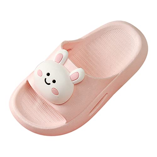 Startseite Hausschuhe für Kinder Kinder Little Rabbit Kinder Hausschuhe Cartoon weiche Sohle im Sommer Bequeme Mädchen Sandalen zu Hause Hausschuhe Mädchen Pantolette von DAIFINEY