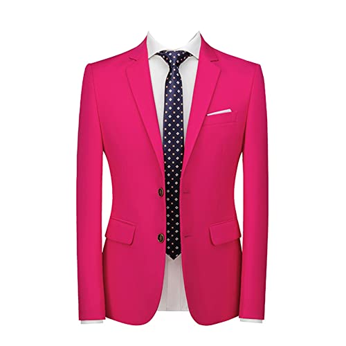 Herren Einfarbig Anzugjacke Klassisch EIN Knopf Solide Smoking Blazer-Mäntel Schmale Passform Schal Revers Jacken Dinner Singers Blazer Mantel Tops Taorot XXL Herren Einfarbig Anzugjacke Klassisch EIN Knopf Solide Smoking Blazer-Mäntel Schmale Passform Schal Revers Jacken Dinner Singers Blazer Mantel Tops Taorot XXL von DAIHAN