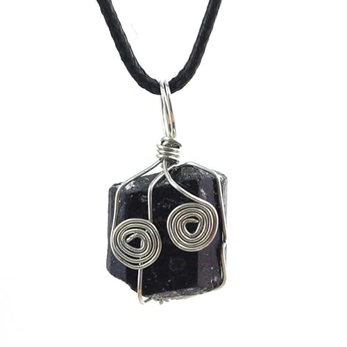 DAIJES Natürlicher Obsidian, unregelmäßig, vergoldet, versilbert, Draht-Set, Diamant-Anhänger, schwarzer Turmalin, elektrisches Roherz, Drahtwicklung DAIJES Natürlicher Obsidian, unregelmäßig, vergoldet, versilbert, Draht-Set, Diamant-Anhänger, schwarzer Turmalin, elektrisches Roherz, Drahtwicklung von DAIJES