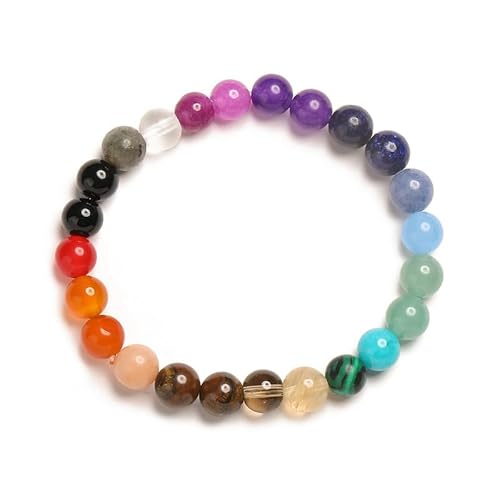 DAIJES Natural Stone 8mm Bead Bracelet Temu Elastic Rope Agate Tiger Eye Stone Mixed Color Beaded Men And Women Bracelet,Mixed Color DAIJES Natural Stone 8mm Bead Bracelet Temu Elastic Rope Agate Tiger Eye Stone Mixed Color Beaded Men And Women Bracelet,Mixed Color von DAIJES