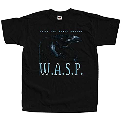 W.A.S.P. Not Black Enough Wasp Cotton T-Shirt XL Black von DAILI