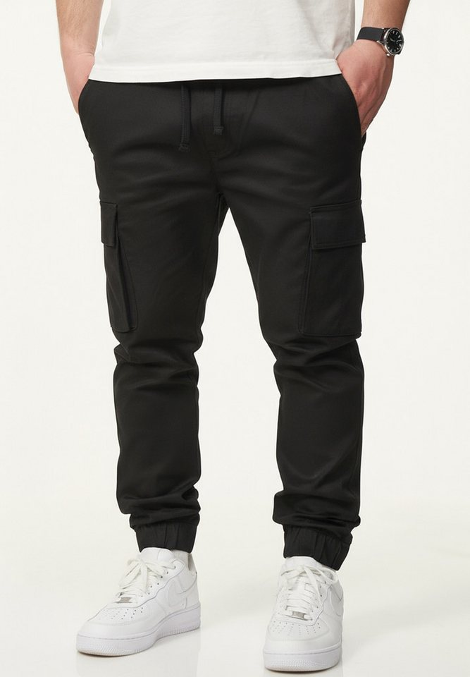 DAILY COTTON Cargohose als Stoffhose mit Cargo Taschen - Freizeithose Herren Jogger-Hose Jeans mit Gummibund & Tunnelzug Pants DAILY COTTON Cargohose als Stoffhose mit Cargo Taschen - Freizeithose Herren Jogger-Hose Jeans mit Gummibund & Tunnelzug Pants von DAILY COTTON