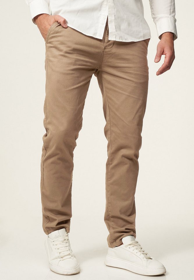 DAILY COTTON Chinohose DCPROVO Herren Chino Hose Elastische Jeans Stoffhose Slim-Fit Casual Business von DAILY COTTON