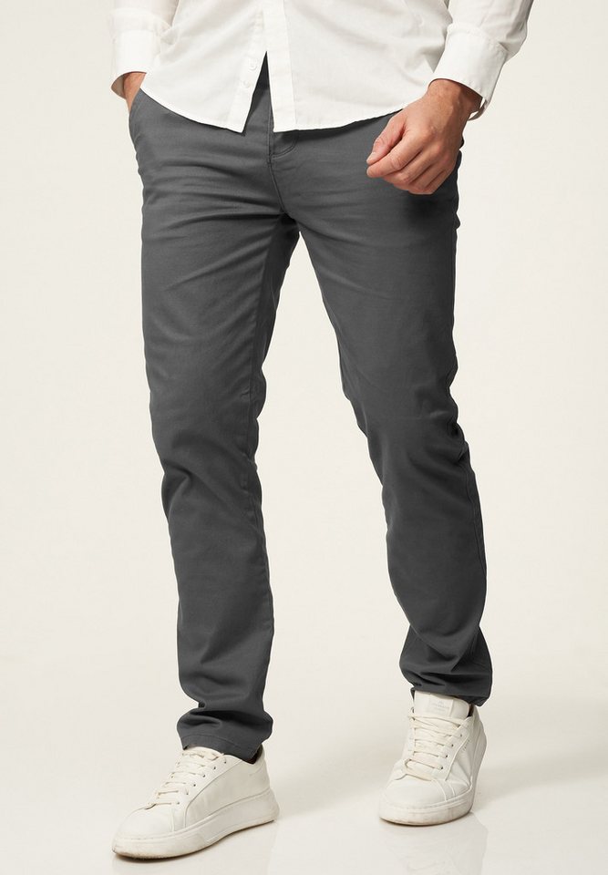 DAILY COTTON Chinohose DCPROVO Herren Chino Hose Elastische Jeans Stoffhose Slim-Fit Casual Business von DAILY COTTON
