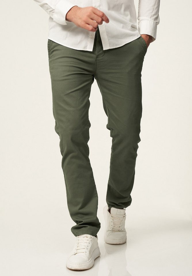DAILY COTTON Chinohose DCPROVO Herren Chino Hose Elastische Jeans Stoffhose Slim-Fit Casual Business von DAILY COTTON
