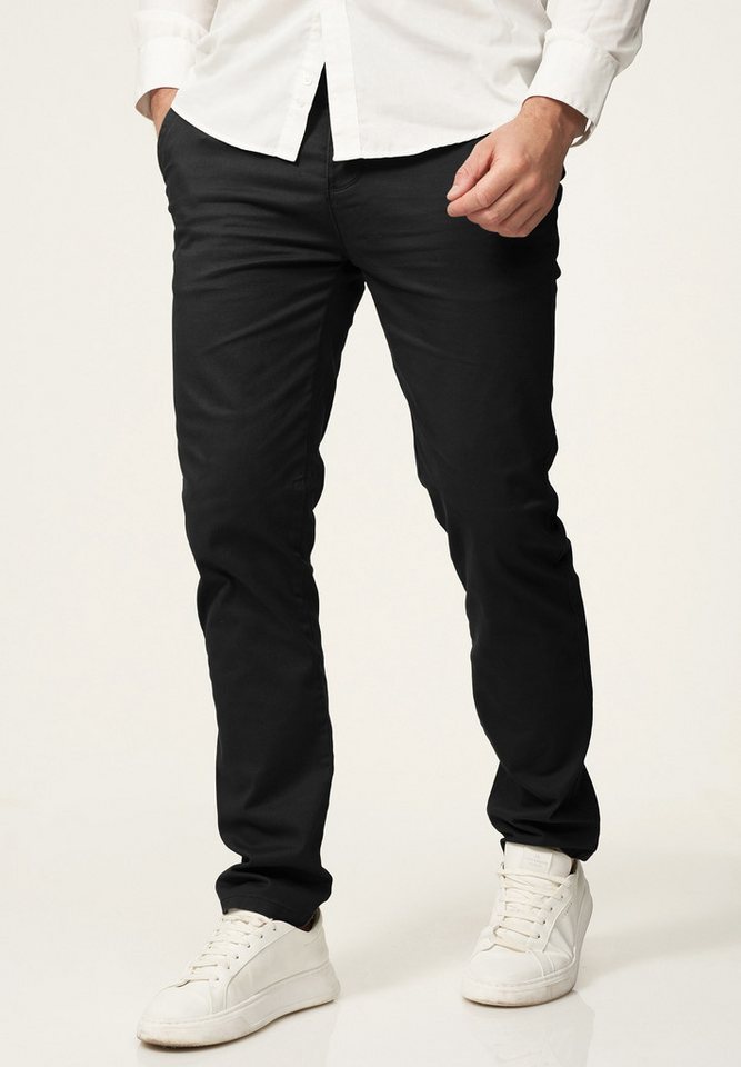 DAILY COTTON Chinohose DCPROVO Herren Chino Hose Elastische Jeans Stoffhose Slim-Fit Casual Business von DAILY COTTON