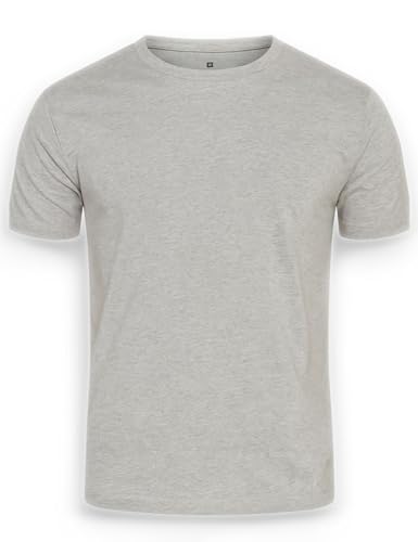 DAILY COTTON Herren 1er 3er 5er Packung T-Shirts mit Rundhalsausschnitt Set Rundhals einfarbig -Grau-XXL DAILY COTTON Herren 1er 3er 5er Packung T-Shirts mit Rundhalsausschnitt Set Rundhals einfarbig -Grau-XXL von DAILY COTTON