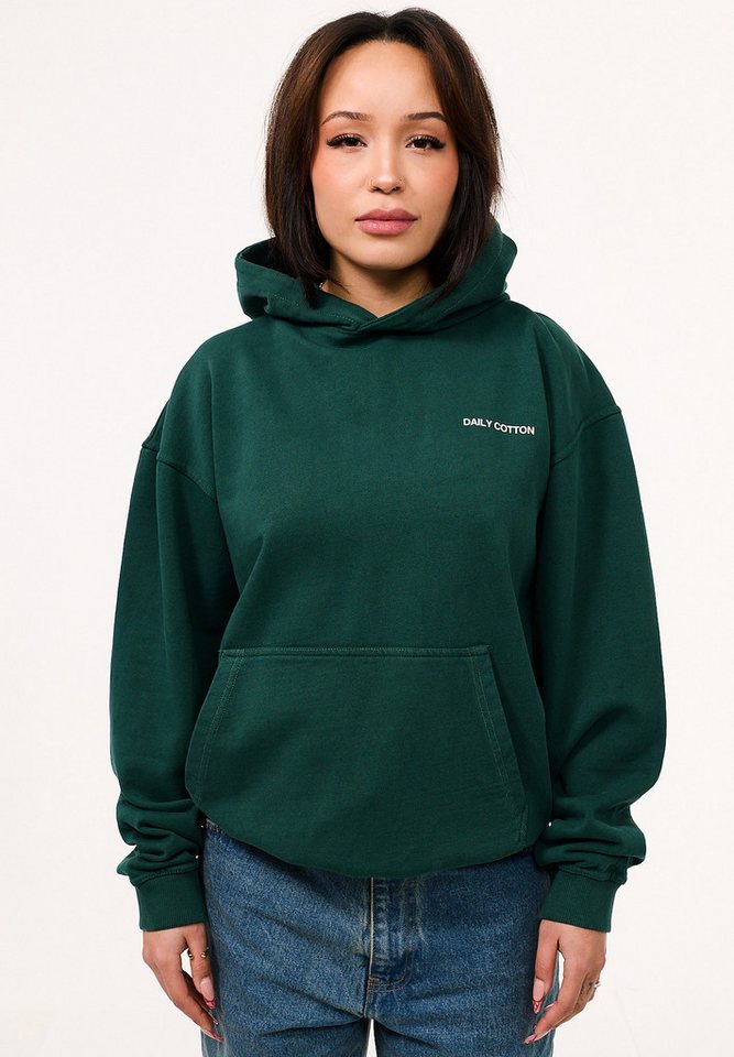 DAILY COTTON Hoodie DCROEDT Damen Heavy Oversize Hoodie Kapuzenpullover Sweatshirt Raglan Sweater von DAILY COTTON