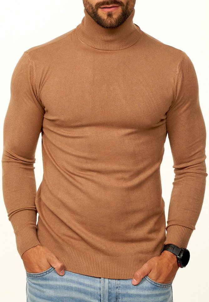 DAILY COTTON Rollkragenpullover als Feinstrick Pulli in Slim Fit für Herren Männer Winterpullover - Casual & Business Look Rolli DAILY COTTON Rollkragenpullover als Feinstrick Pulli in Slim Fit für Herren Männer Winterpullover - Casual & Business Look Rolli von DAILY COTTON