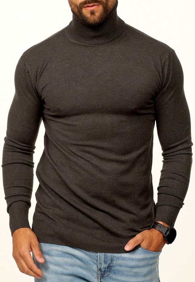DAILY COTTON Rollkragenpullover als Feinstrick Pulli in Slim Fit für Herren Männer Winterpullover - Casual & Business Look Rolli DAILY COTTON Rollkragenpullover als Feinstrick Pulli in Slim Fit für Herren Männer Winterpullover - Casual & Business Look Rolli von DAILY COTTON