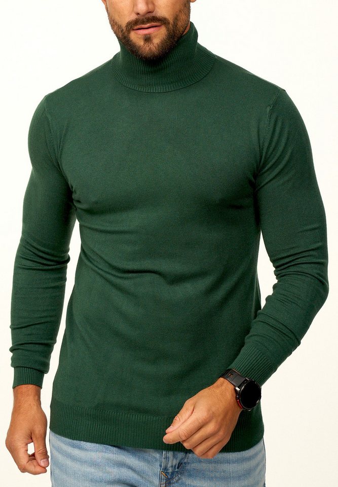 DAILY COTTON Rollkragenpullover als Feinstrick Pulli in Slim Fit für Herren Männer Winterpullover - Casual & Business Look Rolli DAILY COTTON Rollkragenpullover als Feinstrick Pulli in Slim Fit für Herren Männer Winterpullover - Casual & Business Look Rolli von DAILY COTTON