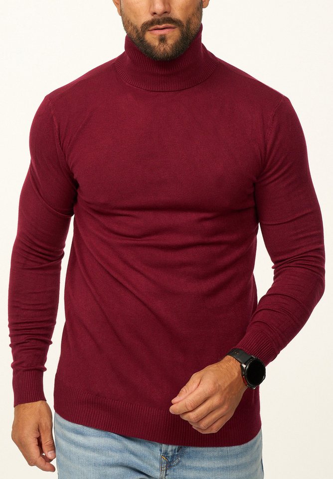 DAILY COTTON Rollkragenpullover als Feinstrick Pulli in Slim Fit für Herren Männer Winterpullover - Casual & Business Look Rolli DAILY COTTON Rollkragenpullover als Feinstrick Pulli in Slim Fit für Herren Männer Winterpullover - Casual & Business Look Rolli von DAILY COTTON