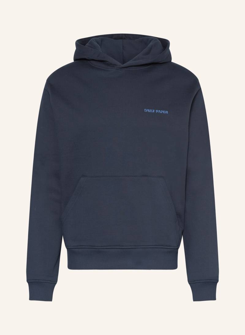 Daily Paper Hoodie blau von DAILY PAPER
