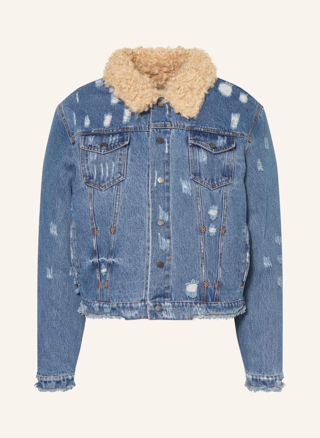 Daily Paper Jeansjacke Zum Wenden blau von DAILY PAPER