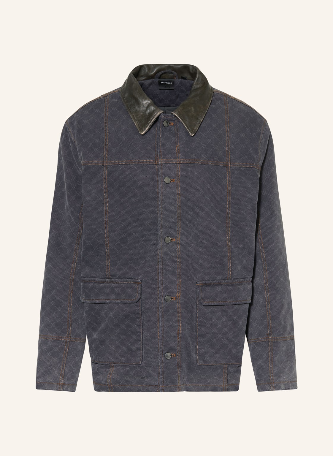 Daily Paper Jeansjacke grau von DAILY PAPER