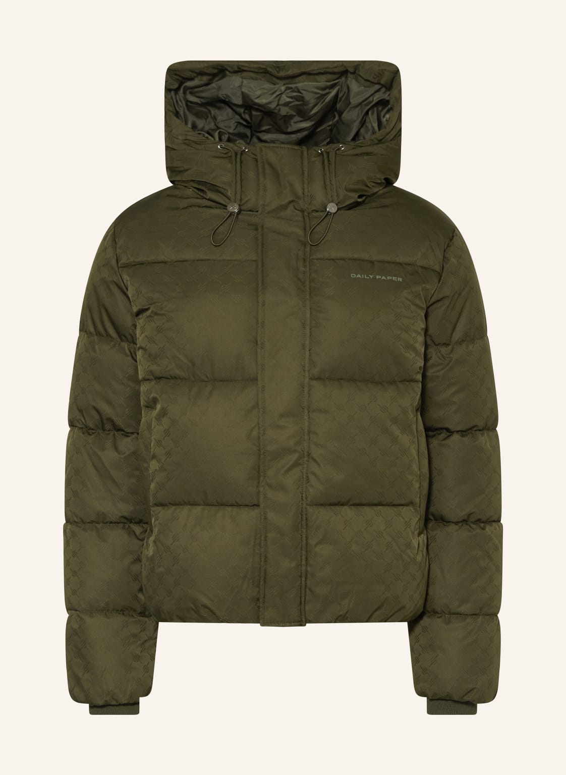 Daily Paper Steppjacke Monogram gruen von DAILY PAPER