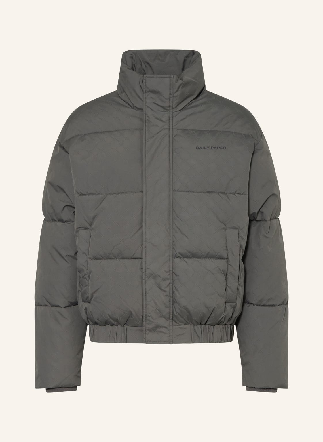 Daily Paper Steppjacke Renako Monogram grau von DAILY PAPER