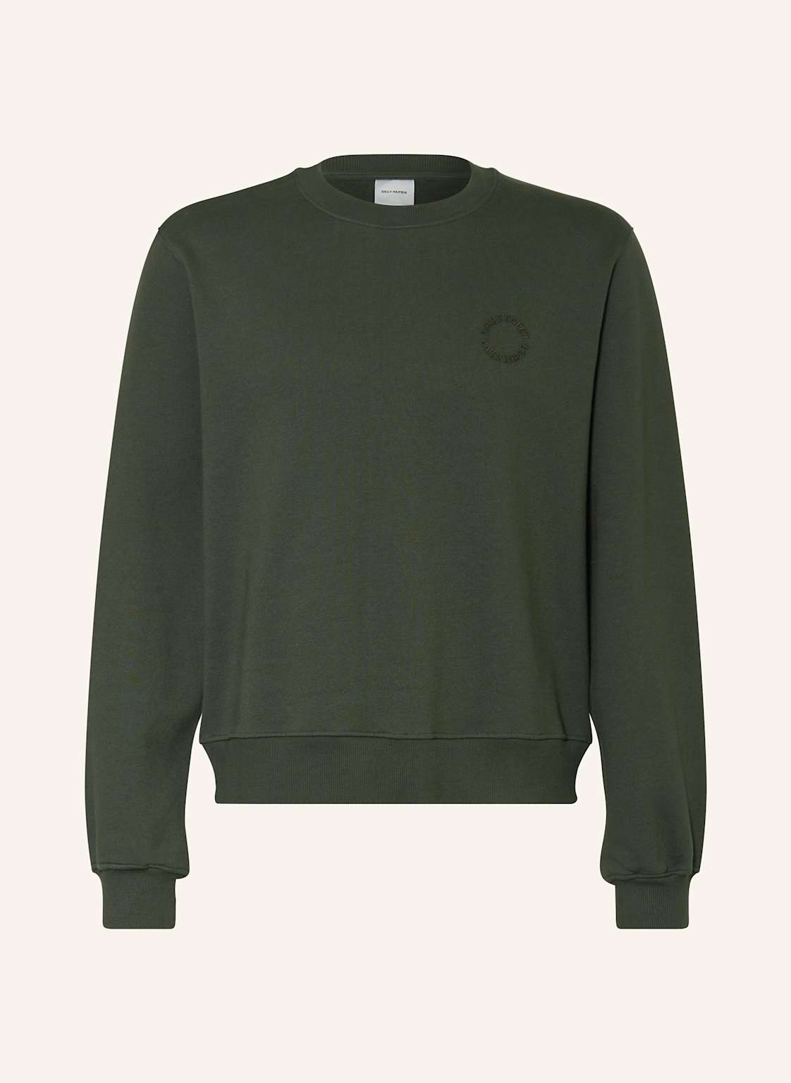 Daily Paper Sweatshirt Orbit gruen von DAILY PAPER