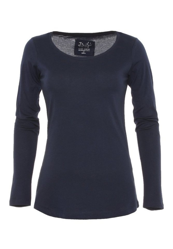 DAILY´S Langarmshirt ANN: Damen Longsleeve aus Biobaumwolle von DAILY´S