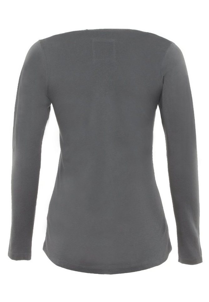 DAILY´S Langarmshirt BAILEY: Damen Longsleeve aus Biobaumwolle von DAILY´S