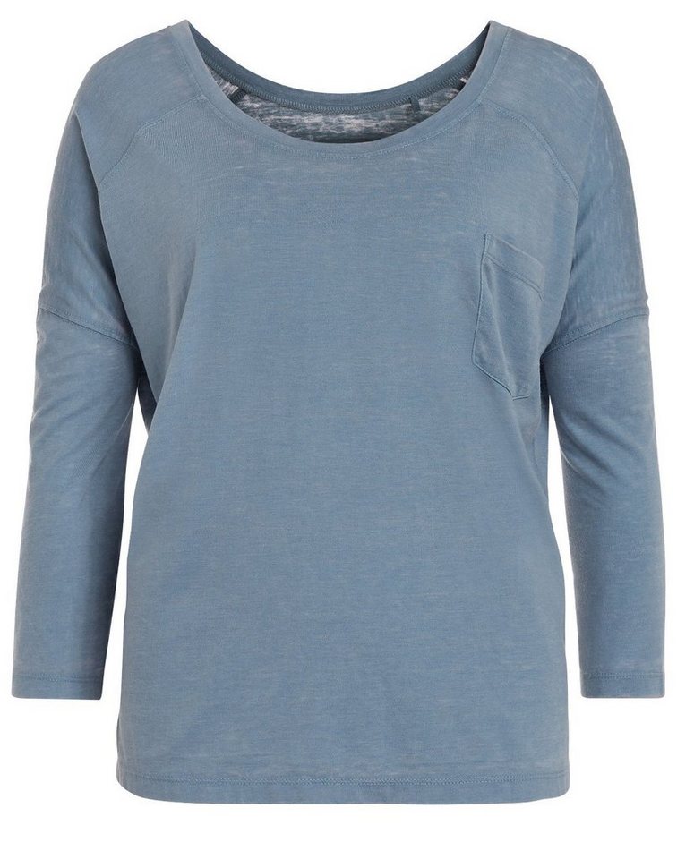 DAILY´S Langarmshirt GESINA: Damen Longsleeve mit Brusttasche von DAILY´S