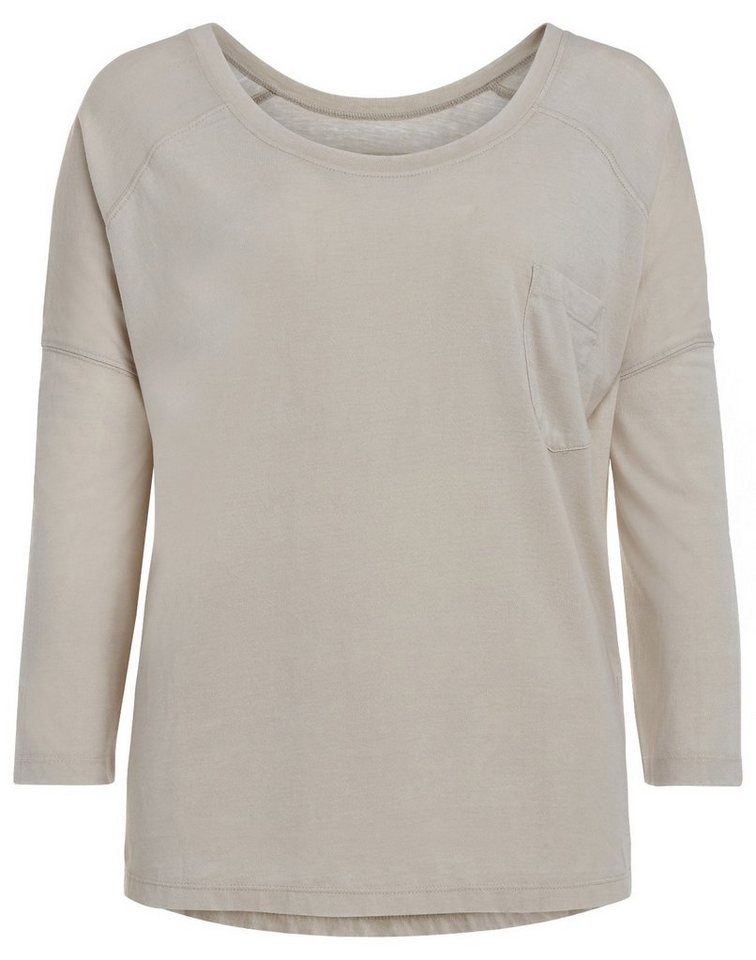 DAILY´S Langarmshirt GESINA: Damen Longsleeve mit Brusttasche von DAILY´S