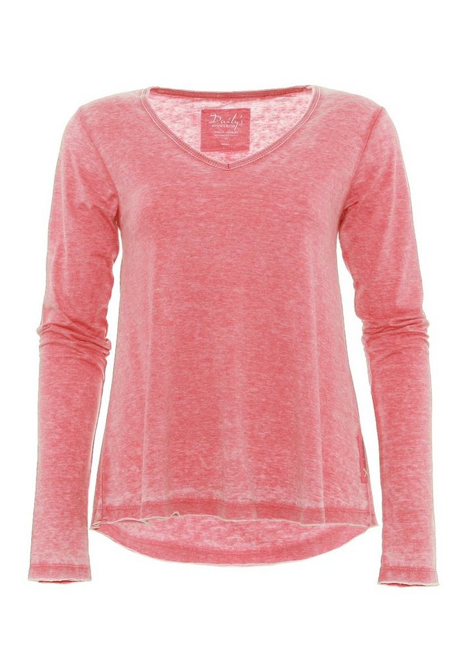 DAILY´S Langarmshirt JENNICE: Damen Longsleeve in A-Shape von DAILY´S