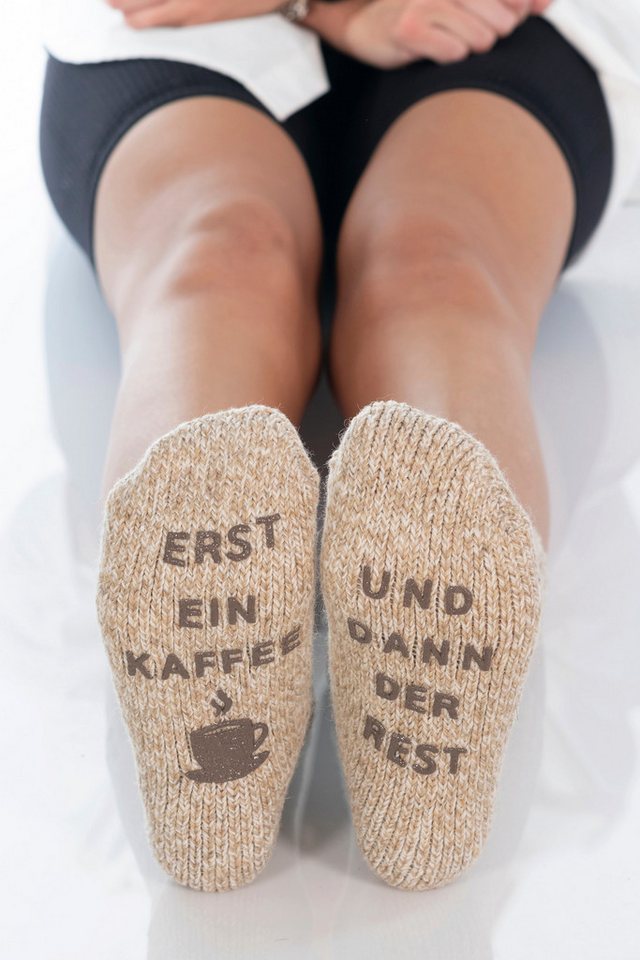 DAILYSOCKS Norwegersocken KAFFEE - camel von DAILYSOCKS