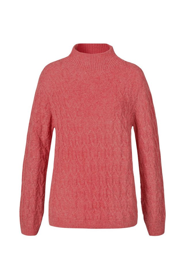 DAINIKA Kaschmirpullover Gestrickter Damen Kaschmirpullover mit Merinoanteil und Zopfmuster Warmweicher Damen Wollpullover für kalte Tage von DAINIKA