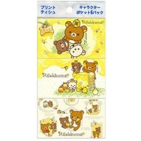 DAIREI - San-X Rilakkuma Sweets Pocket Tissue 6 pcs DAIREI - San-X Rilakkuma Sweets Pocket Tissue 6 pcs von DAIREI