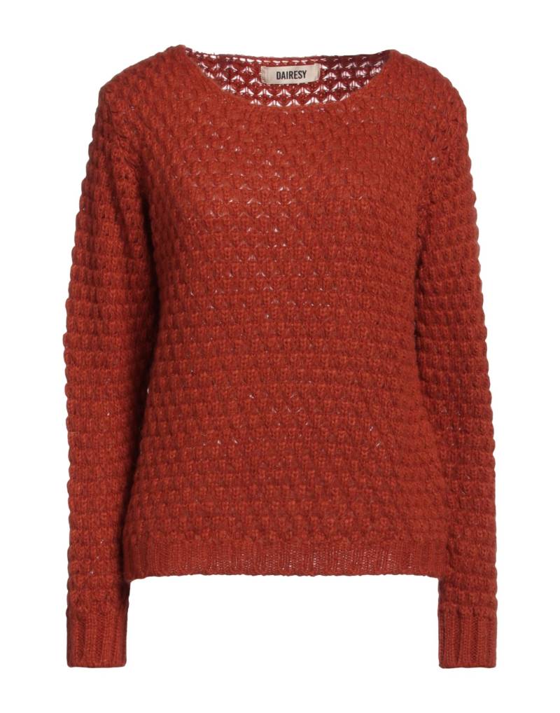 DAIRESY Pullover Damen Rostrot von DAIRESY