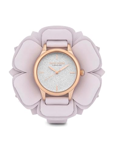 Daisy Dixon Damen Analog Quarz Uhr mit Edelstahl Armband DD102PRG von Daisy Dixon