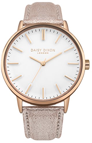 Daisy Dixon London Damen Armbanduhr Analog Quarz Leder DD061CRG von Daisy Dixon