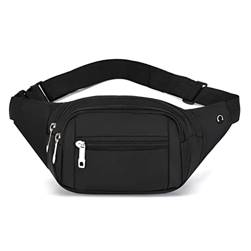 DAITET Bauchtasche für Damen und Herren,Sport Gürteltasche Wasserdicht,Unisex Fanny Pack Hüfttasche für Outdoor Fitness Laufen Reisen von DAITET