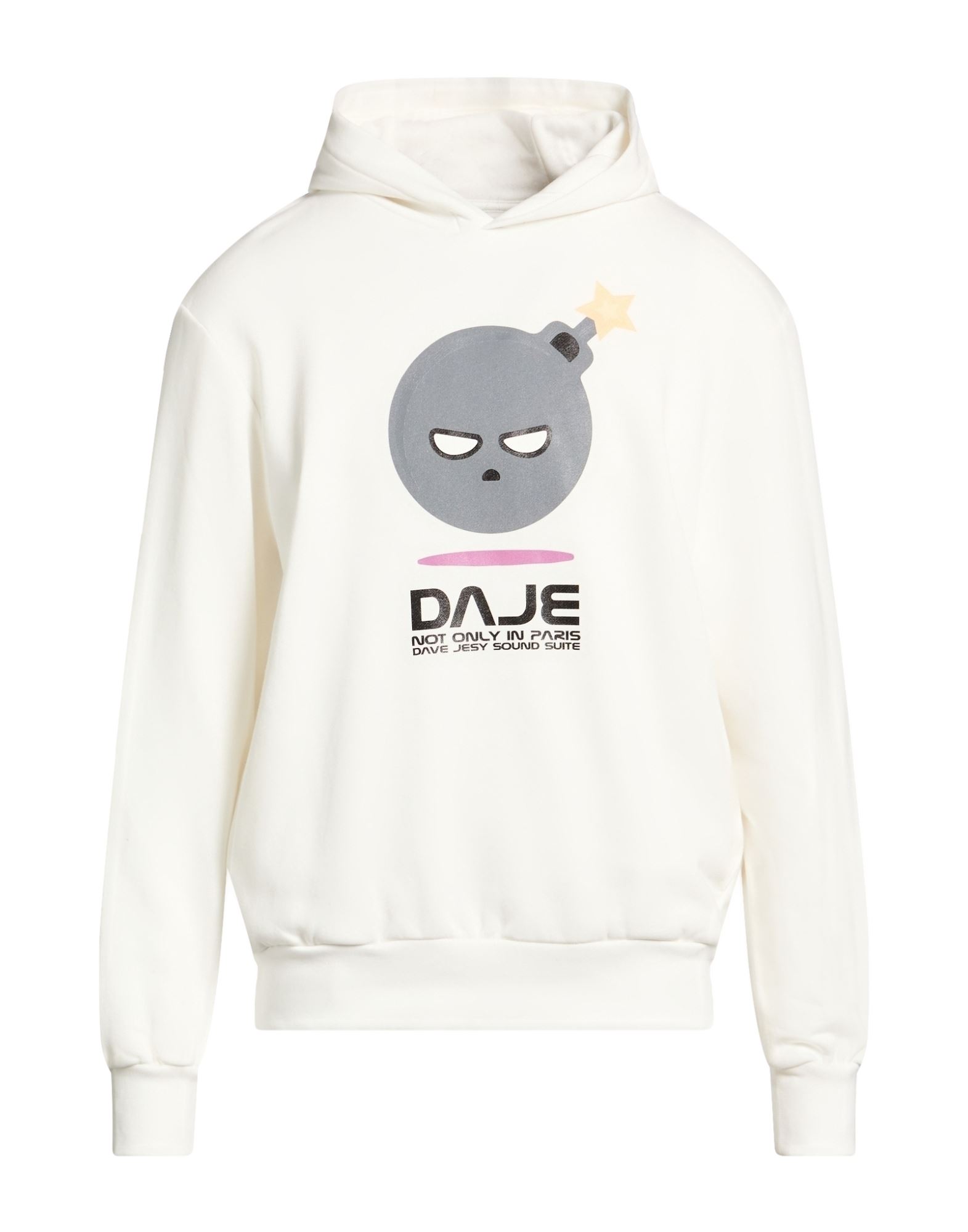 DAJE . NOT ONLY IN PARIS Sweatshirt Herren Off white von DAJE . NOT ONLY IN PARIS