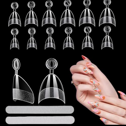 DAKLOP 240 Pcs Künstlich Zehennägel Kit, 12 Größen Falsche Zehennägel zum Aufkleben Half Cover Acryl Künstlich Fußnägel Tips Falsche Toe Nagel mit Box für Damen Frauen Nagelkunst DIY(Spitzkopf) DAKLOP 240 Pcs Künstlich Zehennägel Kit, 12 Größen Falsche Zehennägel zum Aufkleben Half Cover Acryl Künstlich Fußnägel Tips Falsche Toe Nagel mit Box für Damen Frauen Nagelkunst DIY(Spitzkopf) von DAKLOP