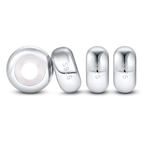 4 pcs Sterling Silber Stopper Charms für Pandora Armbänder “MEHRWEG” von DALARAN