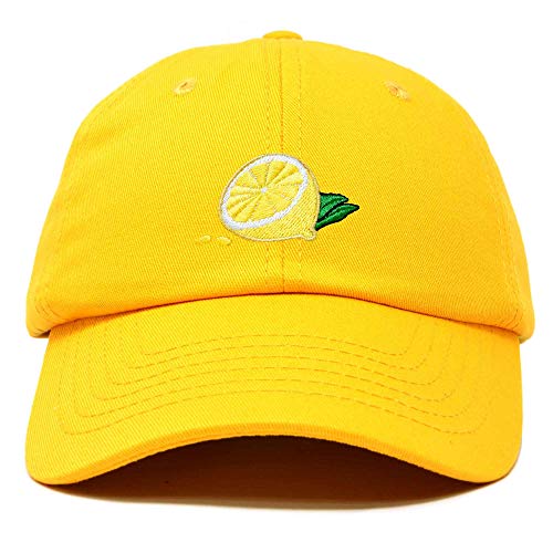 DALIX Zitronenhut Baseballkappe, Gold, Einheitsgröße von DALIX