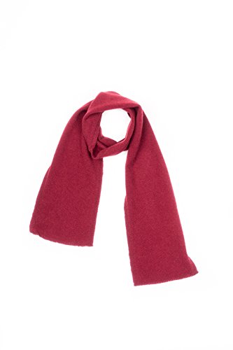 Dalle Piane Cashmere - Mini Schal aus 100% Kaschmir - Made in Italy - für Frau, Farbe: Bordeaux, Einheitsgröße von Dalle Piane Cashmere