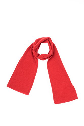 Dalle Piane Cashmere - Mini Schal aus 100% Kaschmir - Made in Italy - für Frau, Farbe: Rot, Einheitsgröße von Dalle Piane Cashmere