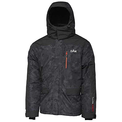 DAM CAMOVISION THERMO SUIT 2PCS XXXL 72CM 74.5CM BLACK/GREY 68CM 72CM 82.5CM von DAM