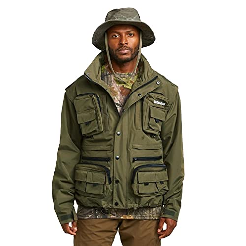 DAM Herren Ontario Jacket Manitoba Fishing, grün, XXL DAM Herren Ontario Jacket Manitoba Fishing, grün, XXL von DAM