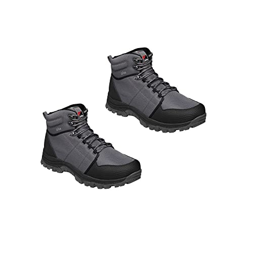 DAM Iconiq Wading Boot Cleated 42/43-7.5/8 Grey von DAM