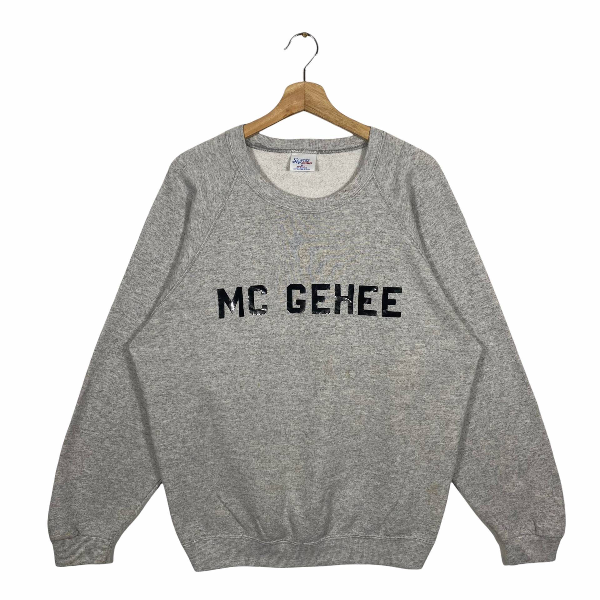 Vintage 90Er Mc Gehee Sweatshirt Xl Gr. Grau von DAMBROWNByDAM