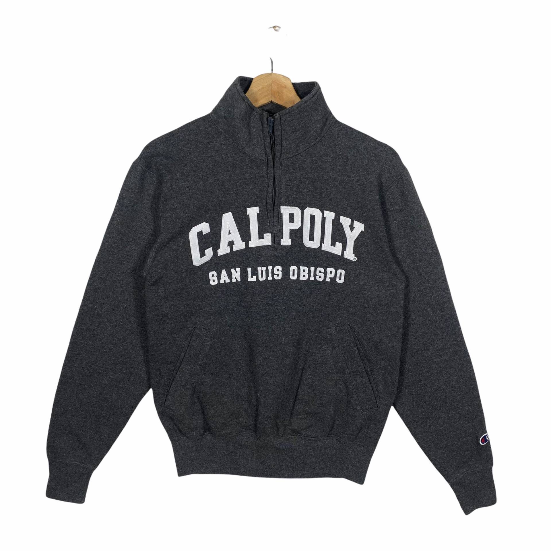 Vintage Cal Poly San Luis Obispo Xs Saiz Dunkelgrau Farbe von DAMBROWNByDAM