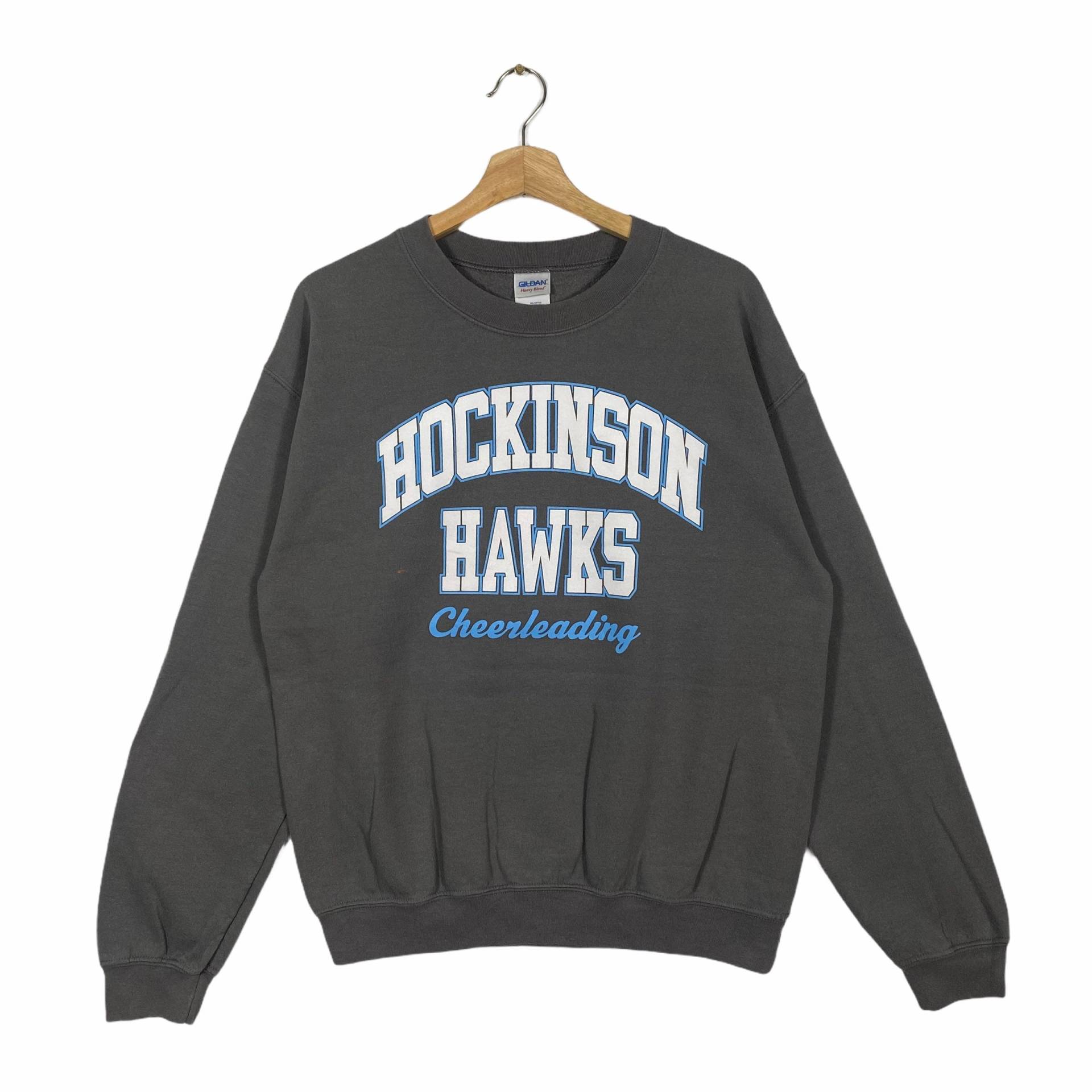Vintage Hockinson Hawks Cheerleading Sweatshirt M Größe von DAMBROWNByDAM