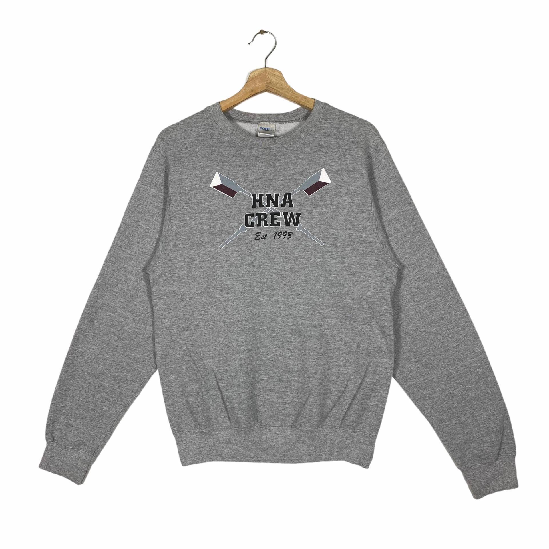 Vintage Holy Names Academy Crew Sweatshirt S Größe Grau von DAMBROWNByDAM